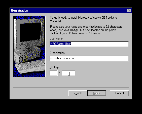 Windows CE Tool Kit usre details